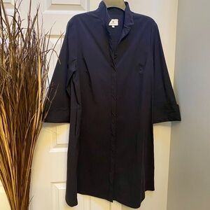 Tuckernuck Black Crepe Dress - 3/4 sleeve XXL